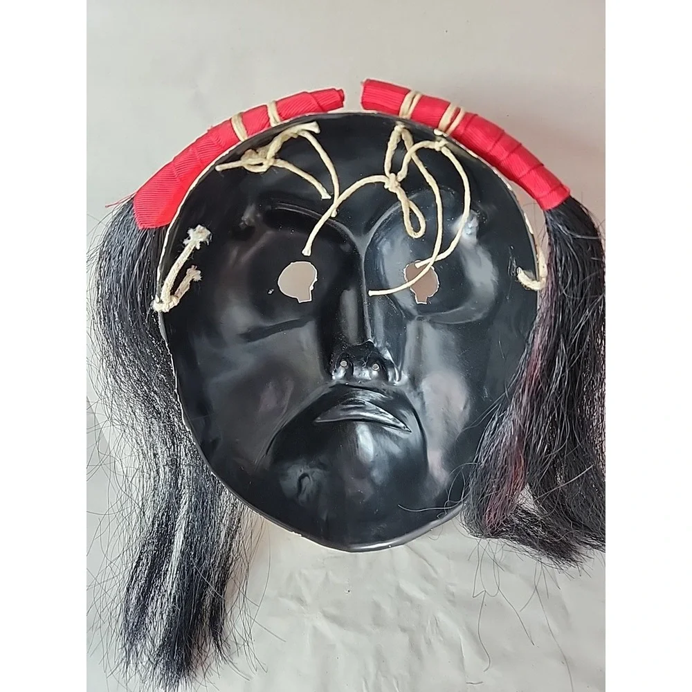 Vintage Mexican Folk Art Mask Traditional Ceremonial Dance Exquisite‎ Art Rare